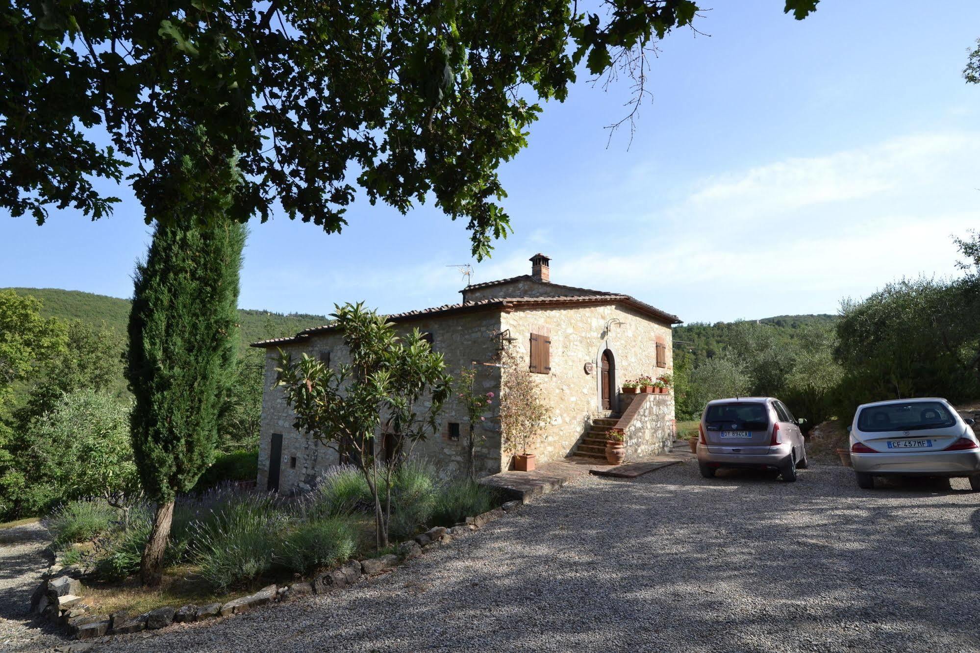 Villa Capannuccia Кастелина ин Шианти Экстерьер фото